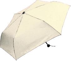 業務用ソクハン処分価格の【送料無料】超撥水　折畳　耐風傘　ベージュ画像