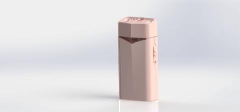 KB AIRMASK ピンク　小型空気清浄器　新品未開封　正規品　イオニオン