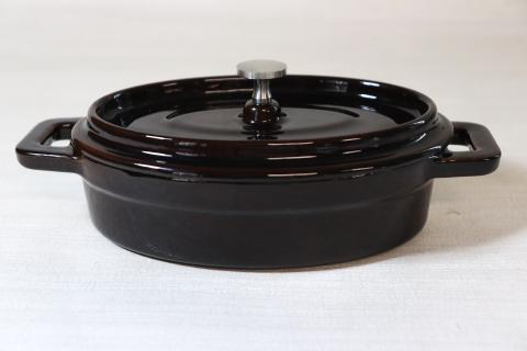 �y���������z���΁AIH�� 19cm�S���ȉ~�R�R�b�g �u���E��  330cc