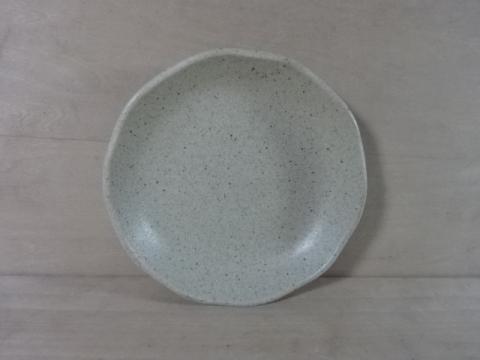 【送料無料】　美濃焼　梨地斑点波型深口取分け皿　約13.2×2.5cm