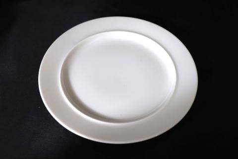 【送料無料】MON白磁21cmリムプレート(KY-005)