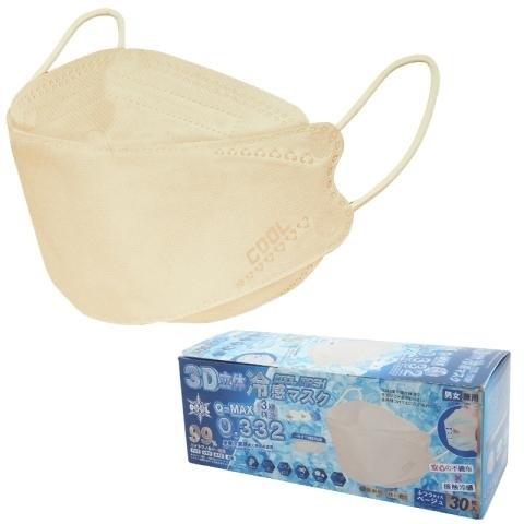 �y���������z���P����4.0�~��3D���̍\���@3�w�⊴�}�X�N�@Q-MAX0.332�@ �ӂ��T�C�Y�@�x�[�W���@�ʕ�@(�P��30������j�iBFE�EPFE�EVFE99%�j