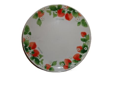 【送料無料】美濃焼　野イチゴ万能16cmプレート